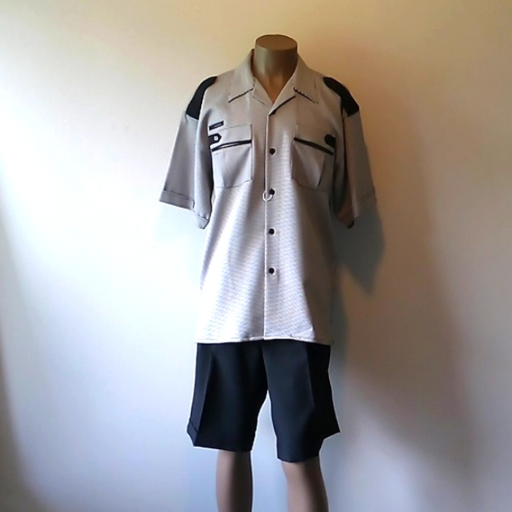 Stylish & Classic 2pc Black & White Shore Set by Montique